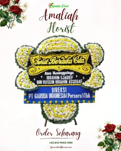 Papan Bunga Duka di Sukakersa